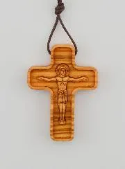 Communion Cross - Carved Christ