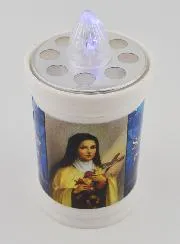 Electric Led Candle Saint Teresa of Baby Jesus - 60 days