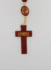 Wooden Rosary Saint Michael Archangel