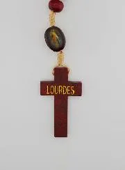 Divine Mercy Wooden Rosary