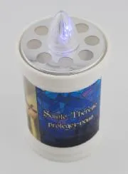 Electric Led Funeral Candle - Saint Therese of Baby Jesus - 60 days