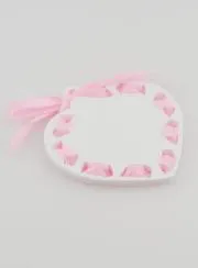 Icon Pink Guardian Angel - Girl Christening Gift - 7 cm