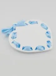 Icon Blue Guardian Angel - Boy Christening Gift - 11 cm