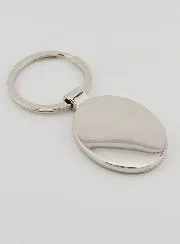 Our Lady of Lourdes Key Chain - Oval XXL