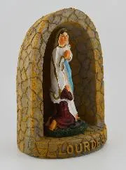Cave of the Appearences of Our Lady of Lourdes Statue - 15 cm