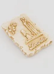 Souvenir Frame Appearances of Our Lady of Lourdes - 7 cm