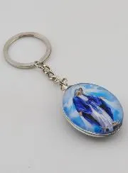 Our Lady of Lourdes Memory Key Chain - 2,5 cm
