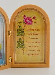 Diptych Icon My First Communion + Blessing Prayer