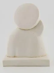 Virgin with Baby Statue - Ivory Look - 15 cm