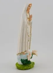 Our Lady of Fatima Statue - Handpainted - 15 cm