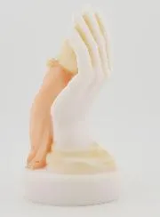 Protective Hand of God Statue - Hand painted - For a Girl - 10cm