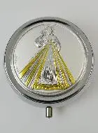 Jesus the Compassionate Pillbox - Box & Silver Medal