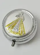 Jesus the Compassionate Pillbox - Box & Silver Medal