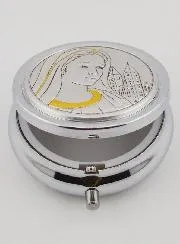 Our Lady of Medjugorje Pyx - Box & Silver Medal