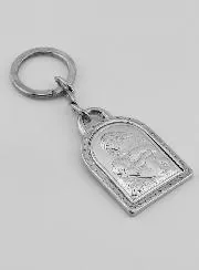 Our Lady of Maternity Key Chain - Solid Silver - 5 cm