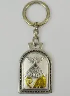 Holy Spirit Key Chain - Pope & Vatican - Solid Silver - 5 cm