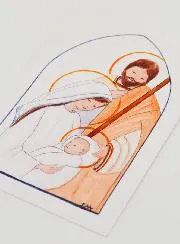 Baptism Card - Holy Family of Nazareth