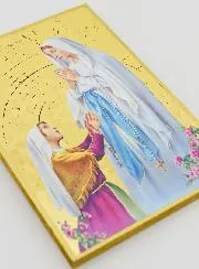 Frame Icon Our Lady of Lourdes - 15 cm