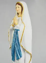 Our Lady of Lourdes Statue on Base - 60 cm
