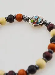 Lourdes Bracelet on elastic - Medal of Lourdes