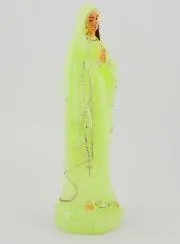 Our Lady of Lourdes Fluo Statue - 18 cm