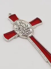 Red Cross of Lourdes 10 cm - Apparitions Medal