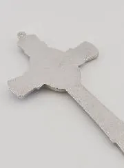 Blue Cross of Lourdes 10 cm - Apparitions Medal