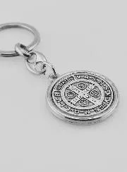 Saint Benedict Medal Key Chain