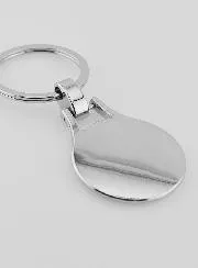 Our Lady of Lourdes Key Chain - Laser Engraved