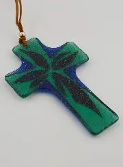Handcrafted Glass Cross