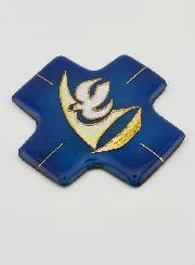 Holy Spirit Enamels Cross - Luxury