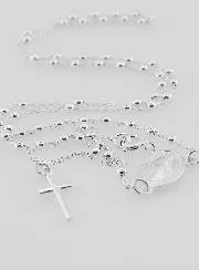 Luxury Solid Silver Rosary 925/1000