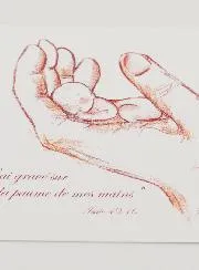 Baptism Picture - The Hand of God