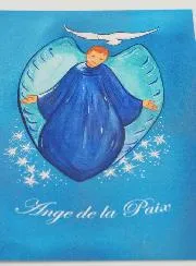 Baptism Prayer Card - Angel of Peace