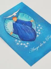 Baptism Prayer Card - Angel of Peace