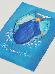 Baptism Prayer Card - Angel of Peace