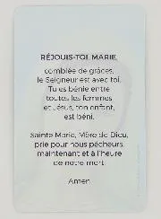 Prayer Card - Rejoice, Mary Filled with Grace