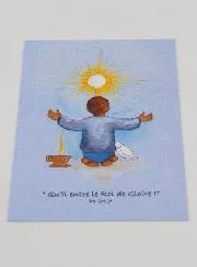 Baptism Prayer Card - The King of Glory