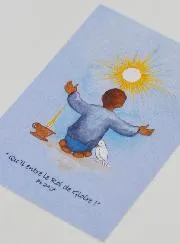 Baptism Prayer Card - The King of Glory
