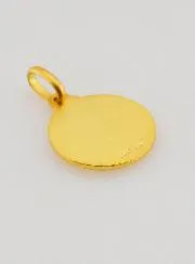 Holy Spirit Dove Gold Plated Baptism Medal