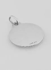 Sacred Heart of Jesus Baptism Silver Medal - 18 mm