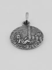 Christ's Nativity Baptism 925 Silver Medal