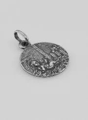 Christ's Nativity Baptism 925 Silver Medal