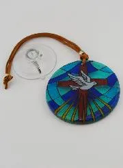 Baptism Gift - Glass Cradle Icon