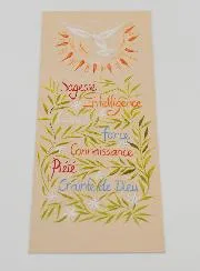 Prayer Bookmark - 7 Gifts of the Holy Spirit