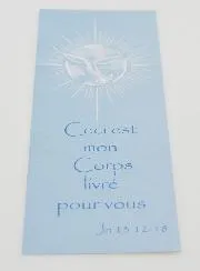 Prayer Bookmark - My First Communion
