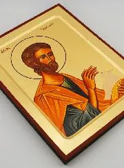 Saint Joseph Byzantine Icon - Baptism Gift