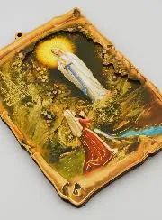 Our Lady of Lourdes Souvenir Icon - 18 cm