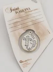 Rear-View Mirror Car Plate - Saint Joseph