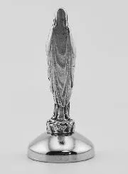 Our Lady of Lourdes Statue on Magnetic Base - 5 cm